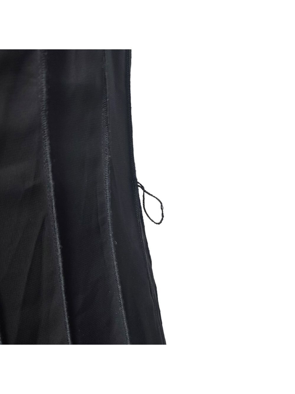 Adrianna Papell Ruffle Black Sleeveless Dress 10 - Picture 5 of 10